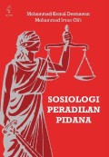 Sosiologi Peradilan Pidana