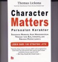 Character matters persoalan karakter